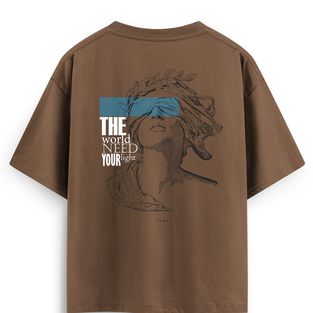 Oversize T-shirt / Mindset / World Needs