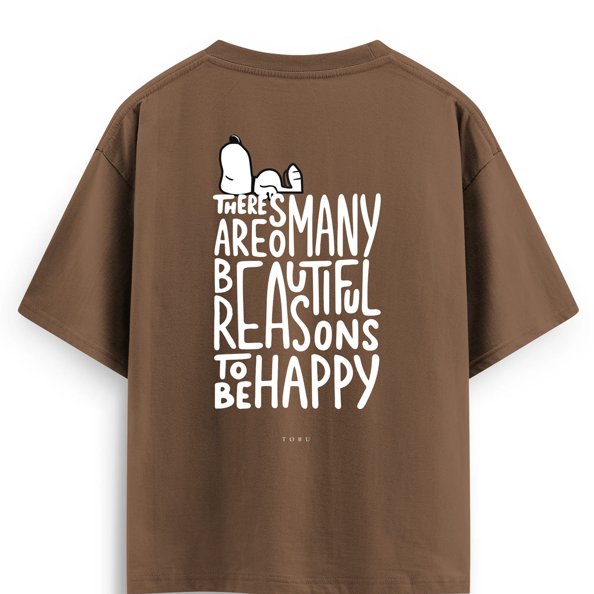 Oversize T-shirt / Mindset / To Be Happy