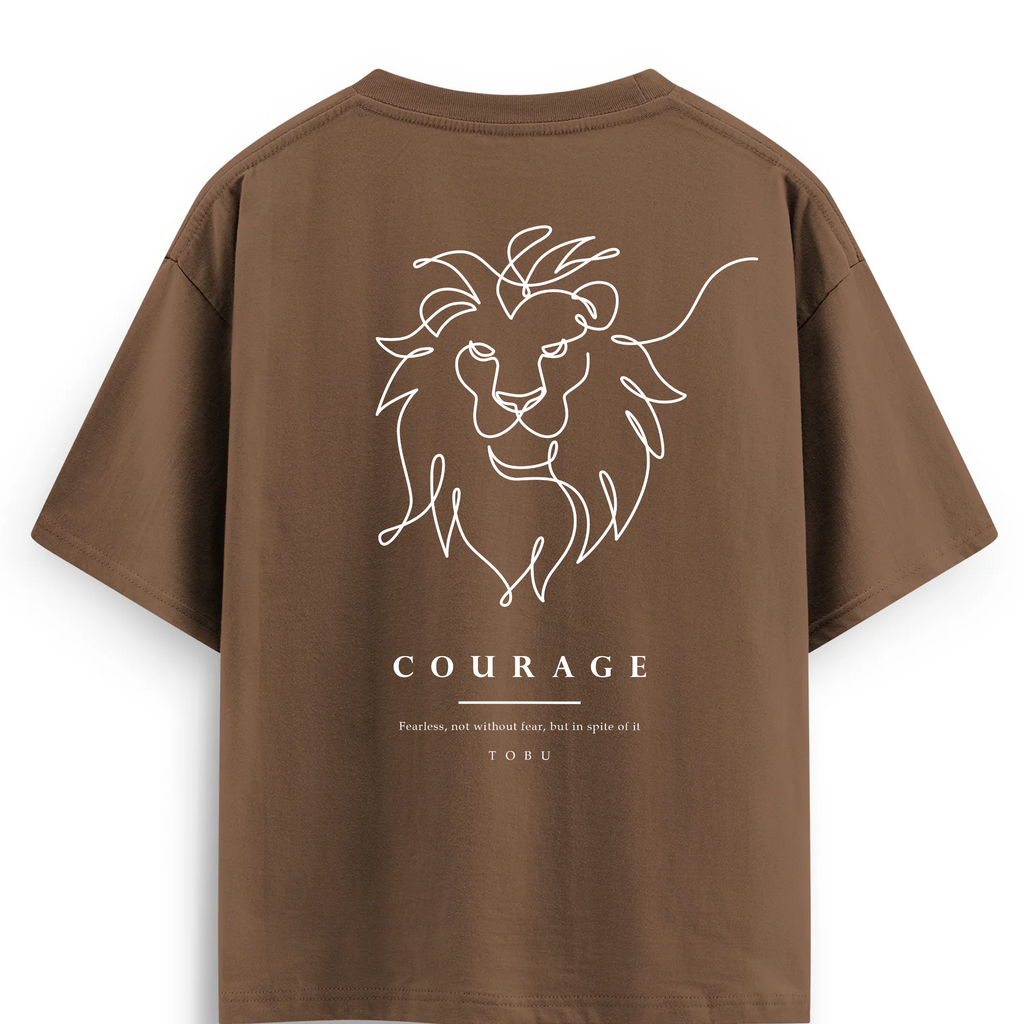 Oversize T-shirt / Instinct/ Courage