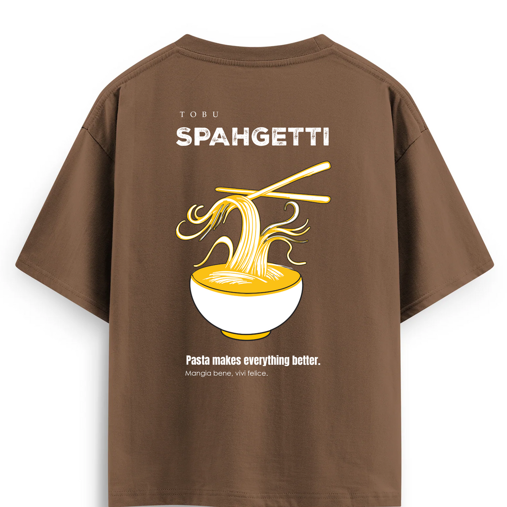 Oversize T-shirt / Tobu Studio / Sphagetti