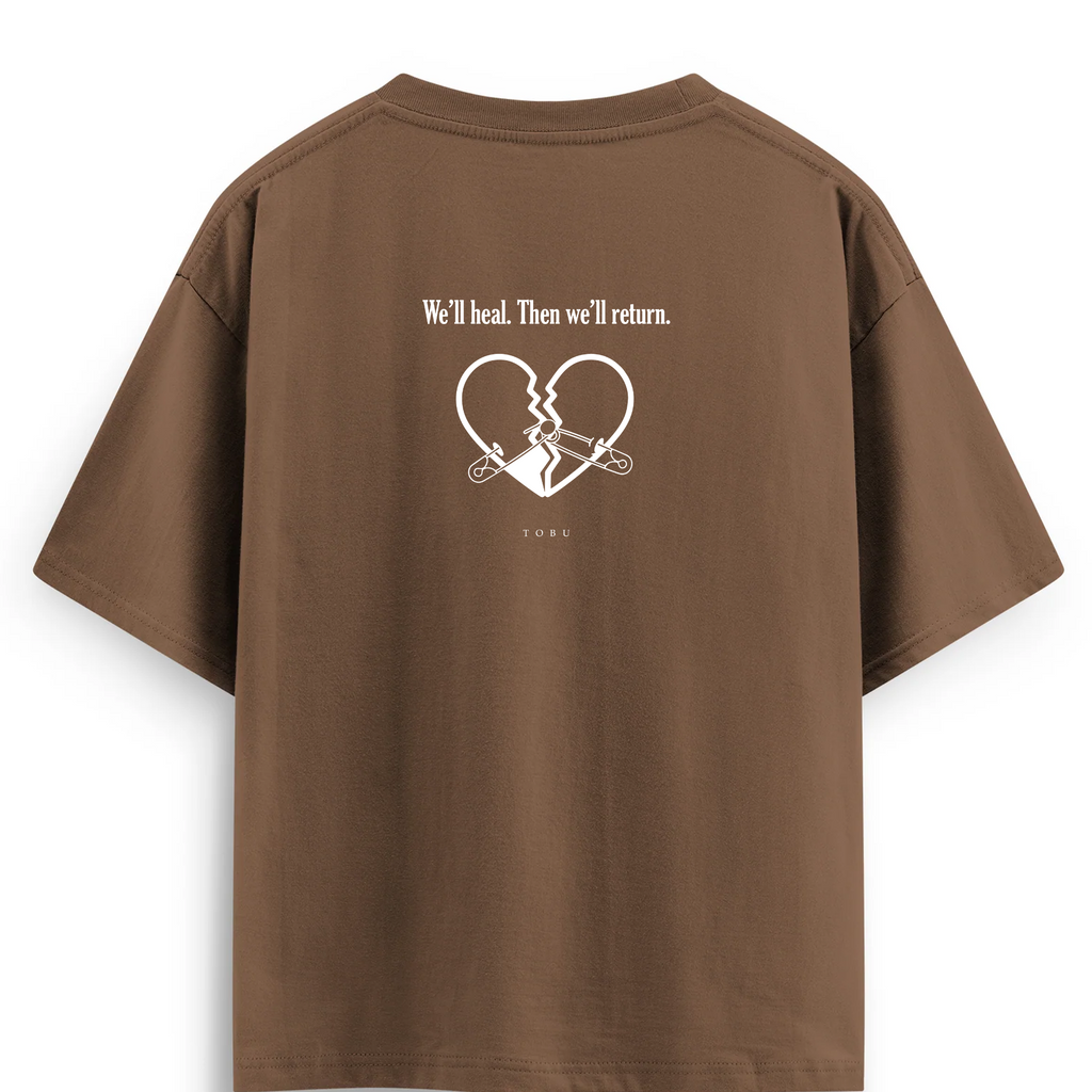Oversize T-shirt / Mindset / We’ll heal.
