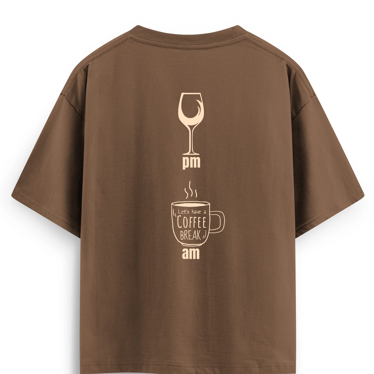 Oversize T-shirt / Mindset / PM/AM