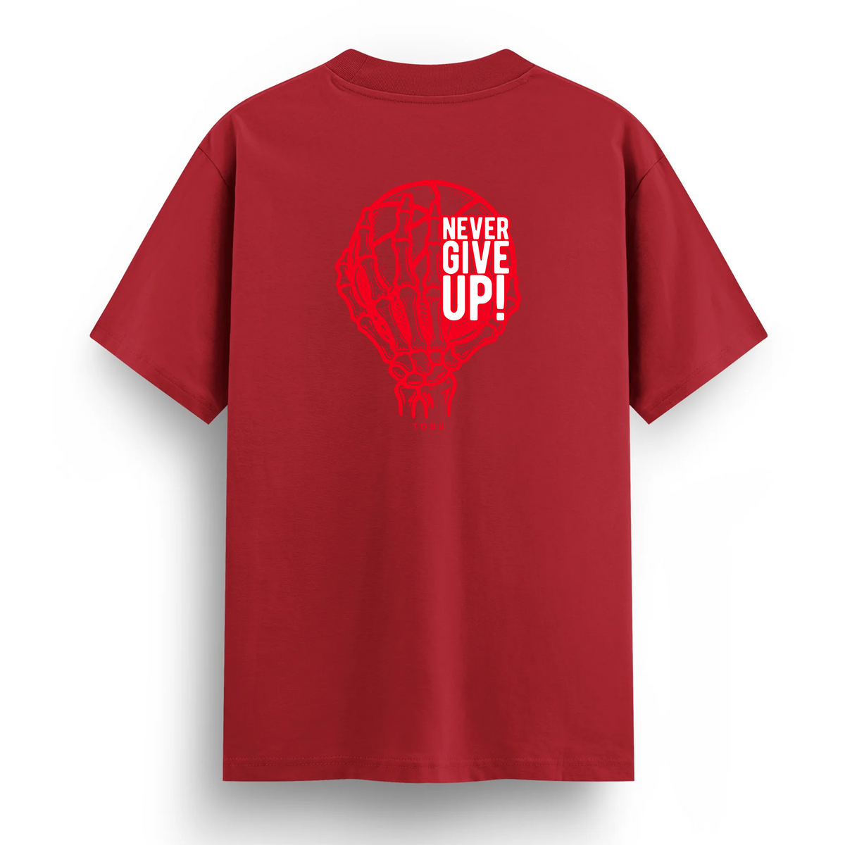 Regular T-shirt / Never GIVE UP