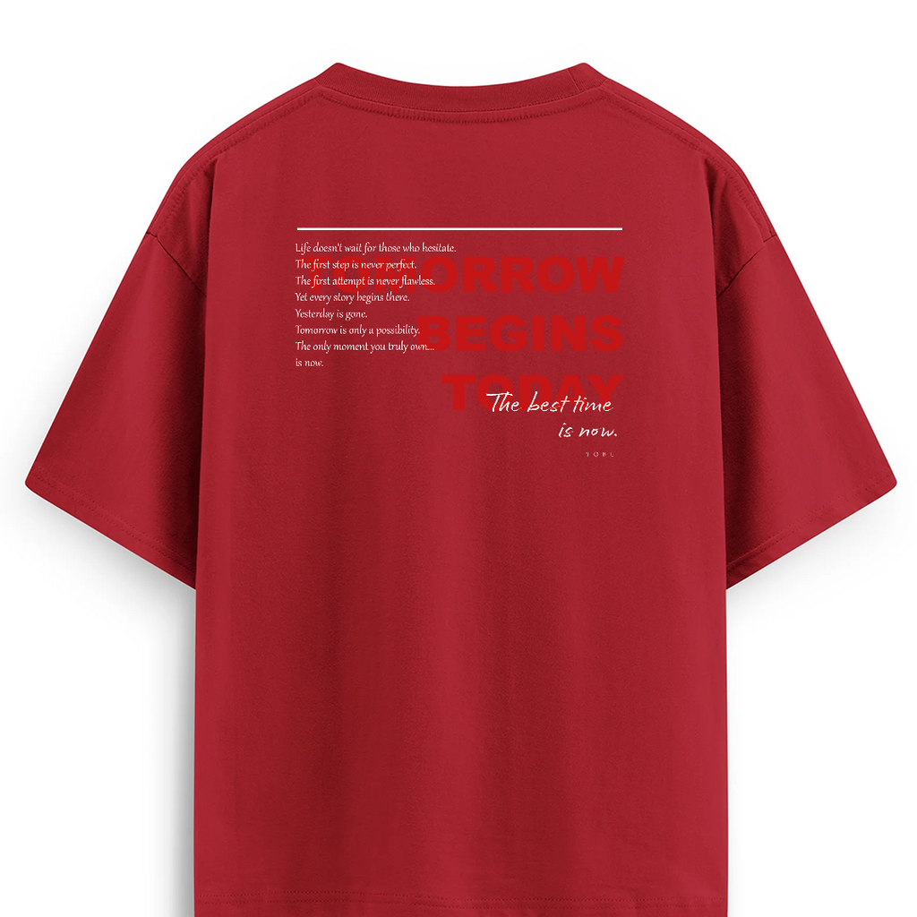 Oversize T-shirt / Mindset / Best Time