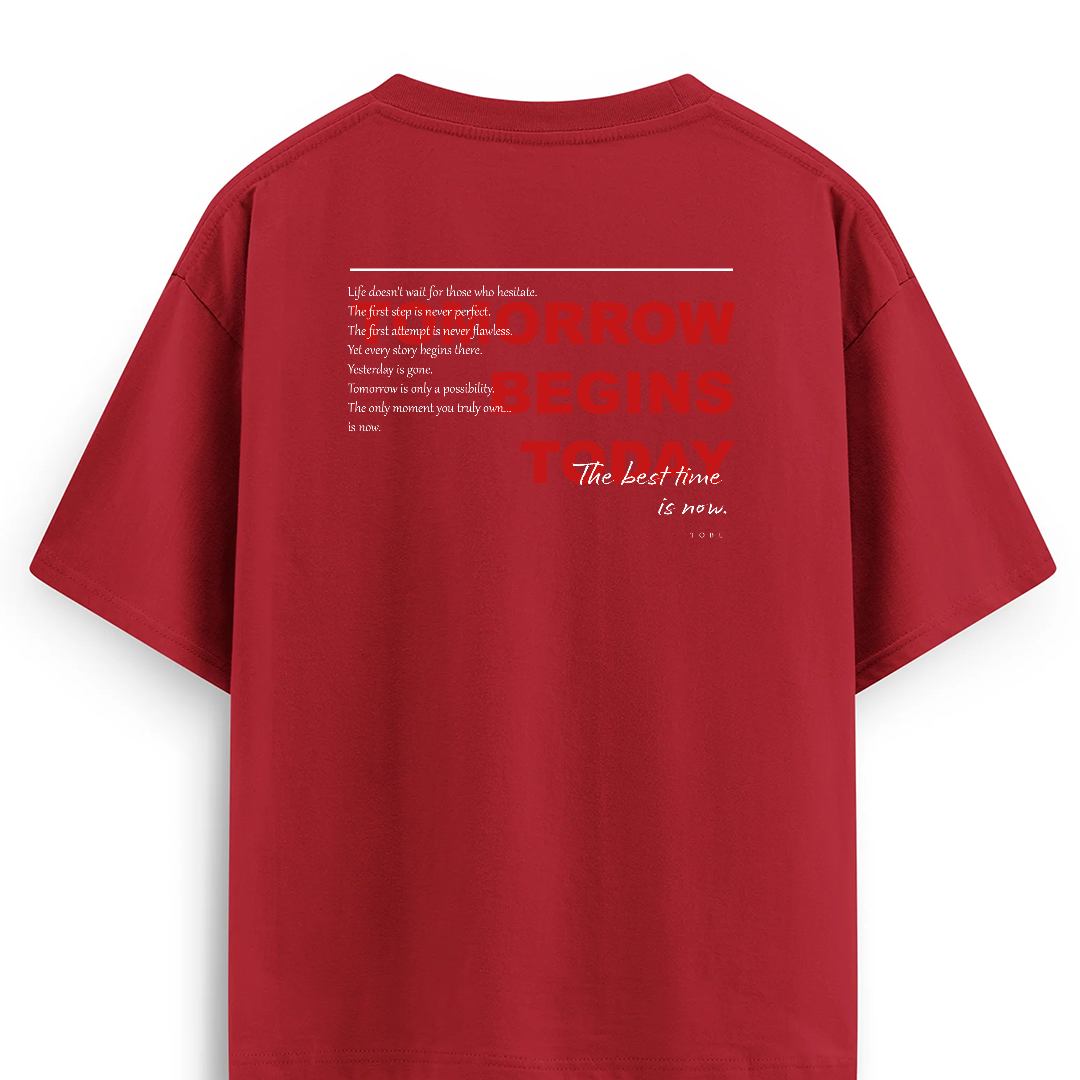 Oversize T-shirt / Mindset / Best Time