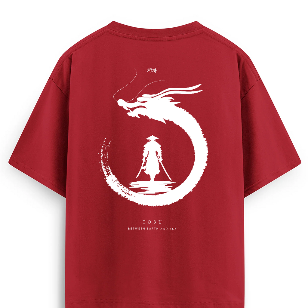 Oversize T-shirt / Instinct  / Dragon Master