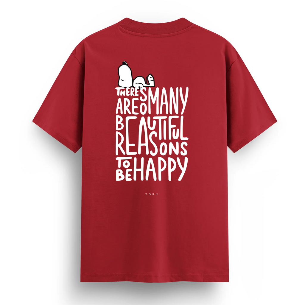 Regular T-shirt / To Be Happy