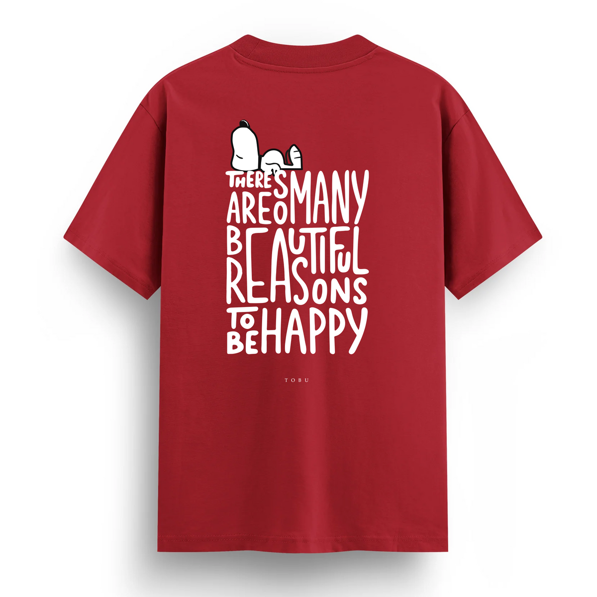 Regular T-shirt / To Be Happy