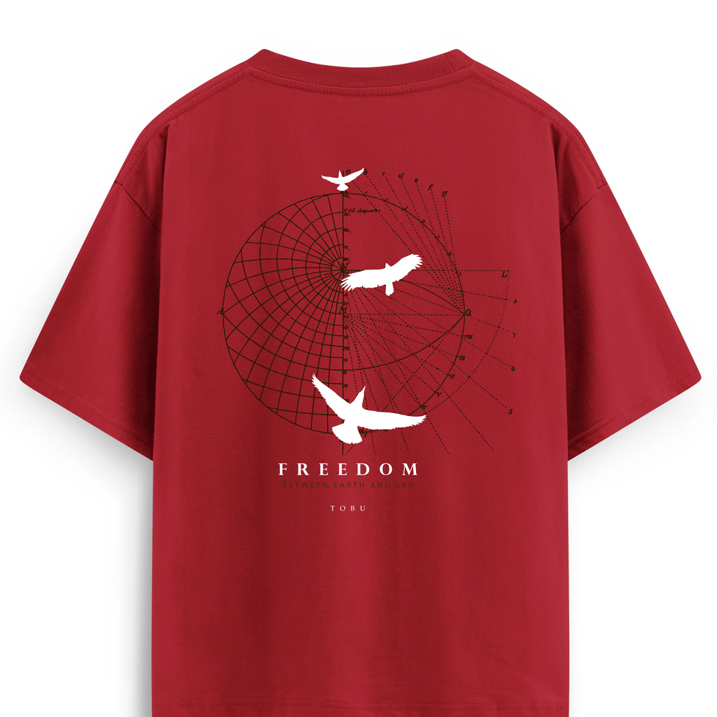 Oversize T-shirt / Untamed/Freedom