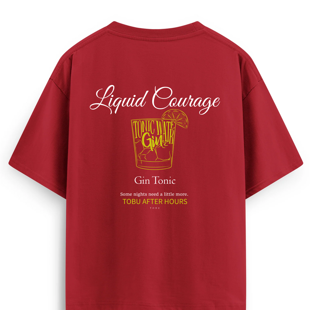 Oversize T-shirt / Tobu Studio / After Hours Gin Tonic