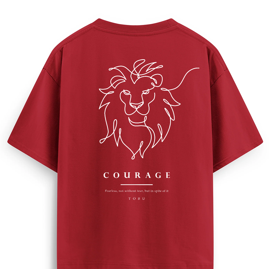 Oversize T-shirt / Instinct/ Courage