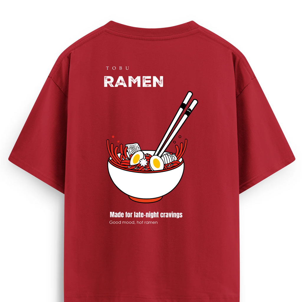 Oversize T-shirt / Tobu Studio / Ramen