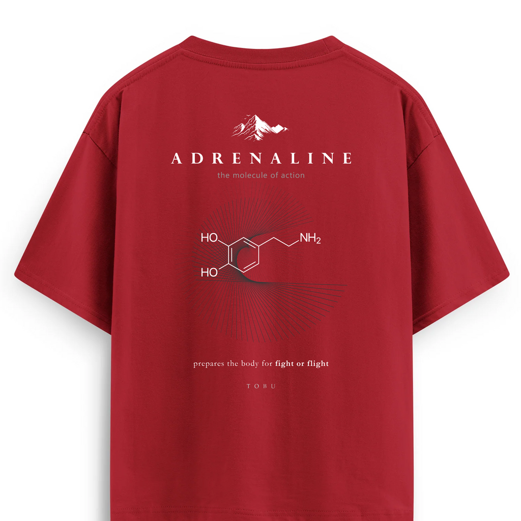 Oversize T-shirt / Instinct  / Adrenalin