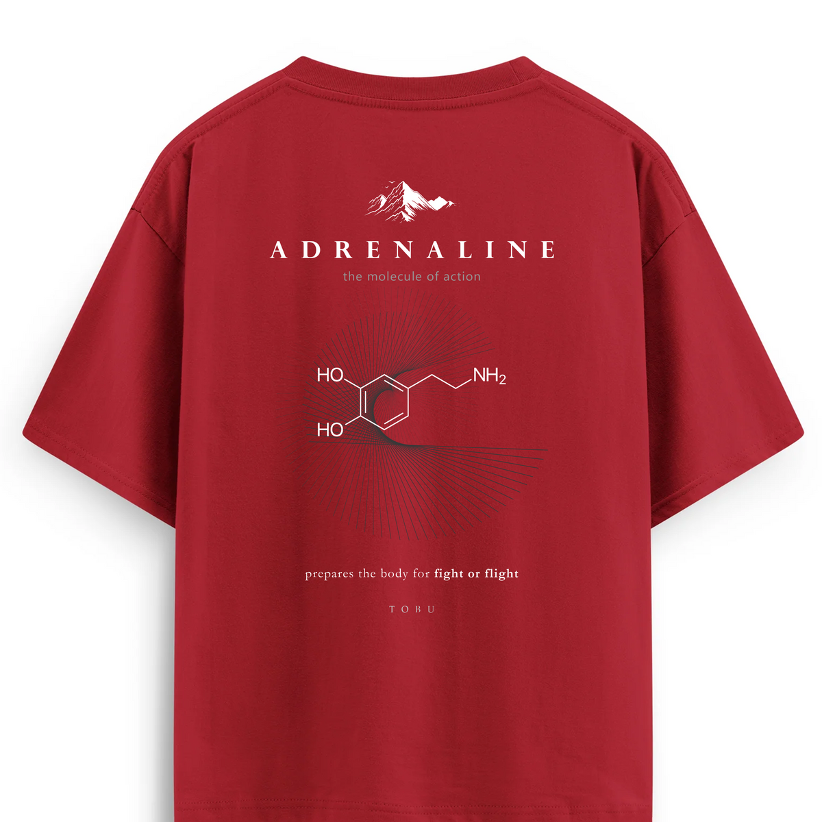 Oversize T-shirt / Instinct  / Adrenalin