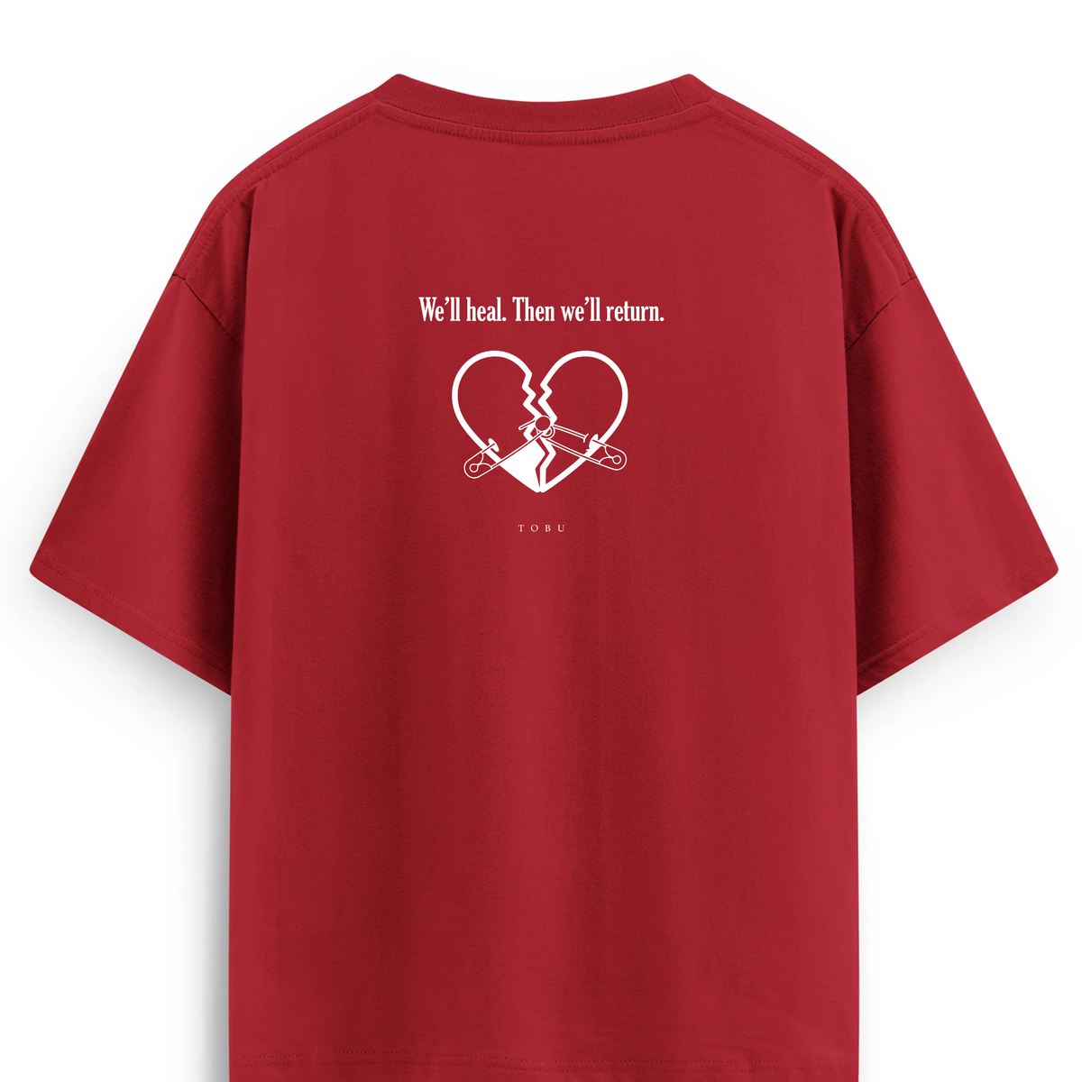 Oversize T-shirt / Mindset / We’ll heal.