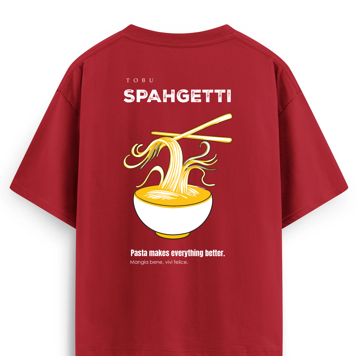Oversize T-shirt / Tobu Studio / Sphagetti