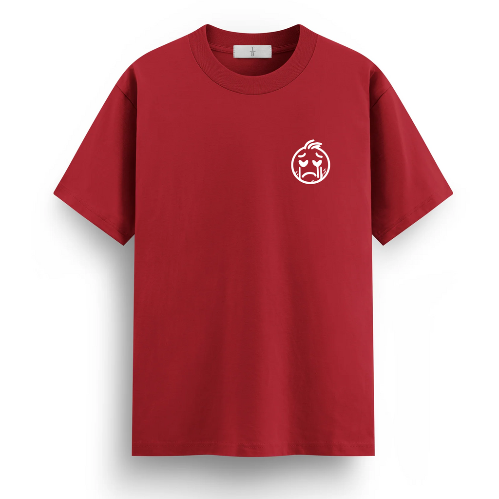 Regular T-shirt / unhappy