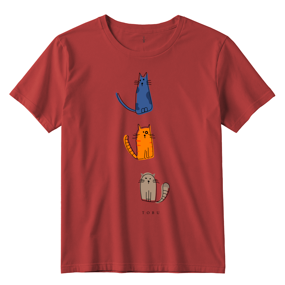 Çocuk T-shirt / Cat Trio