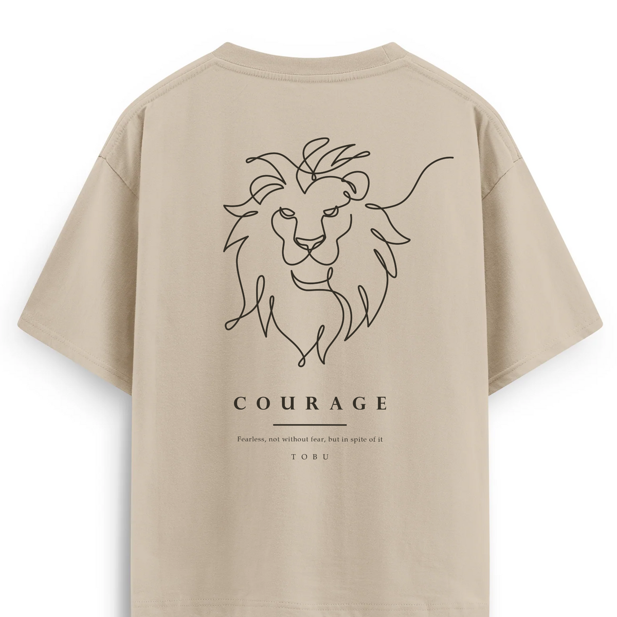 Oversize T-shirt / Instinct/ Courage