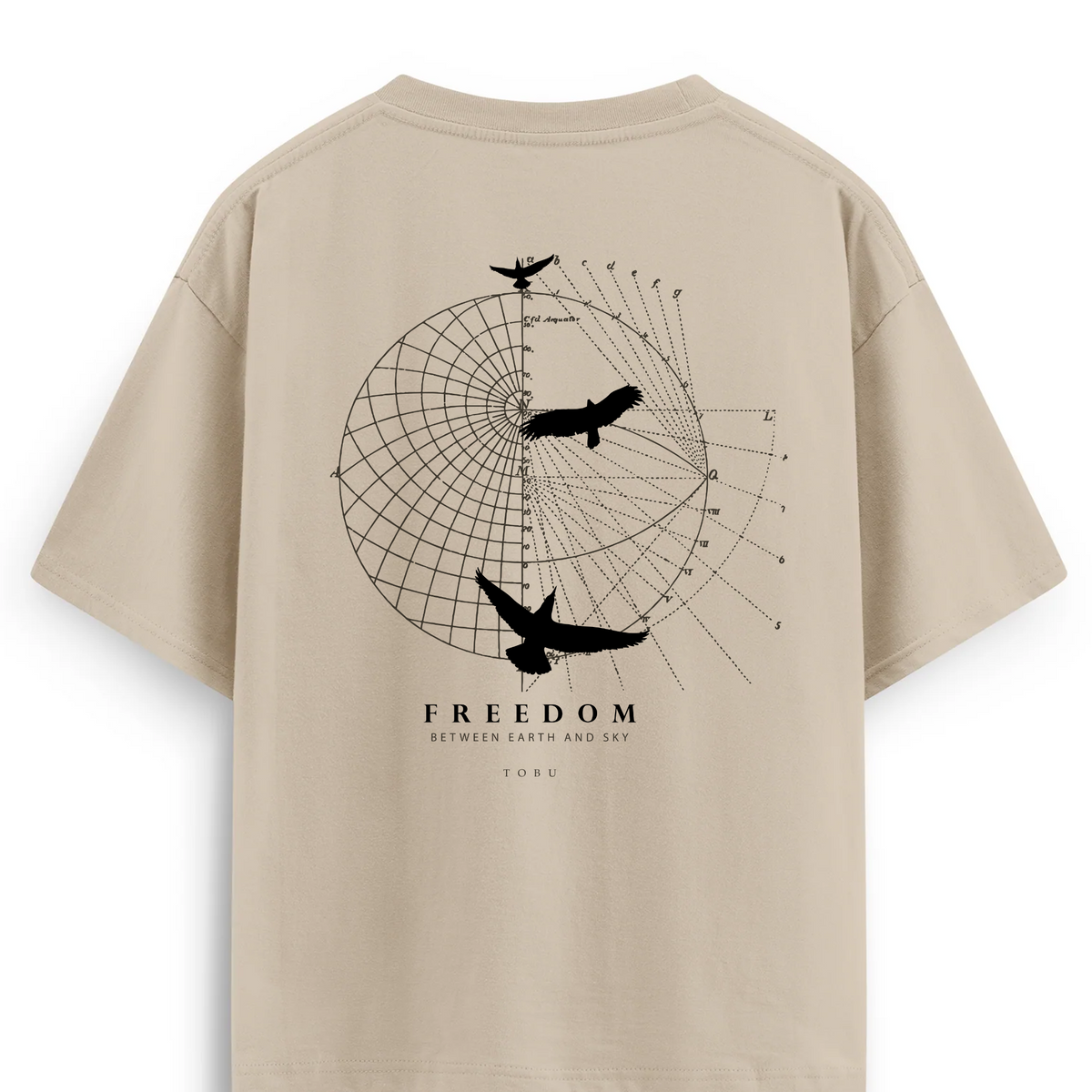 Oversize T-shirt / Untamed/Freedom
