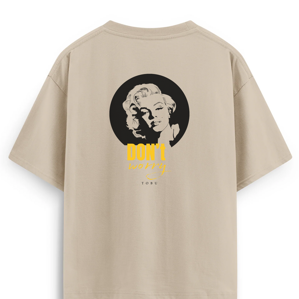 Oversize T-shirt / Tobu Studio / Don't Worry