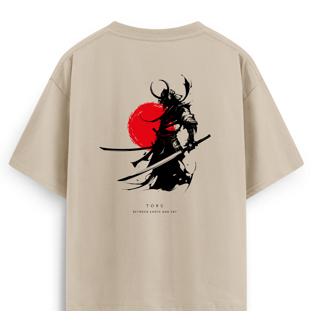 Oversize T-shirt / Instinct  / Samurai