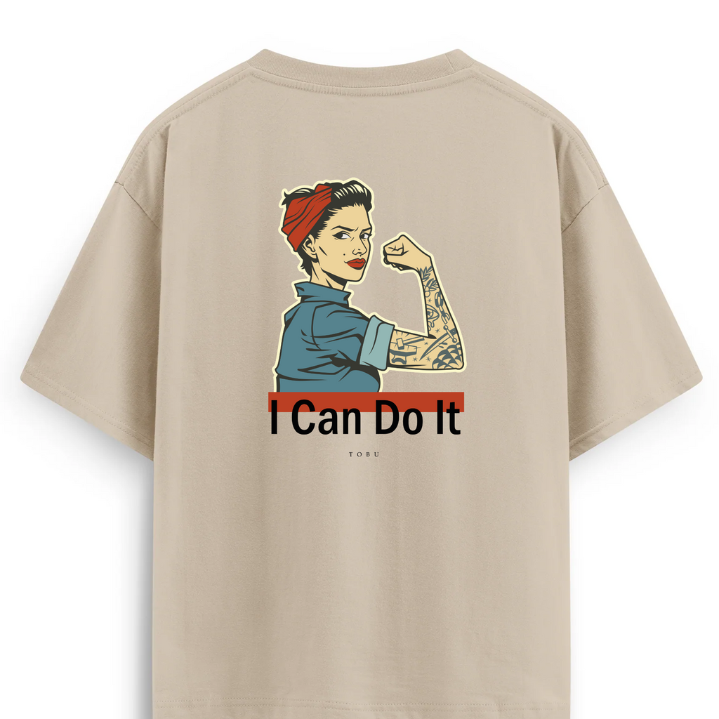 Oversize T-shirt / Mindset / I Can Do It