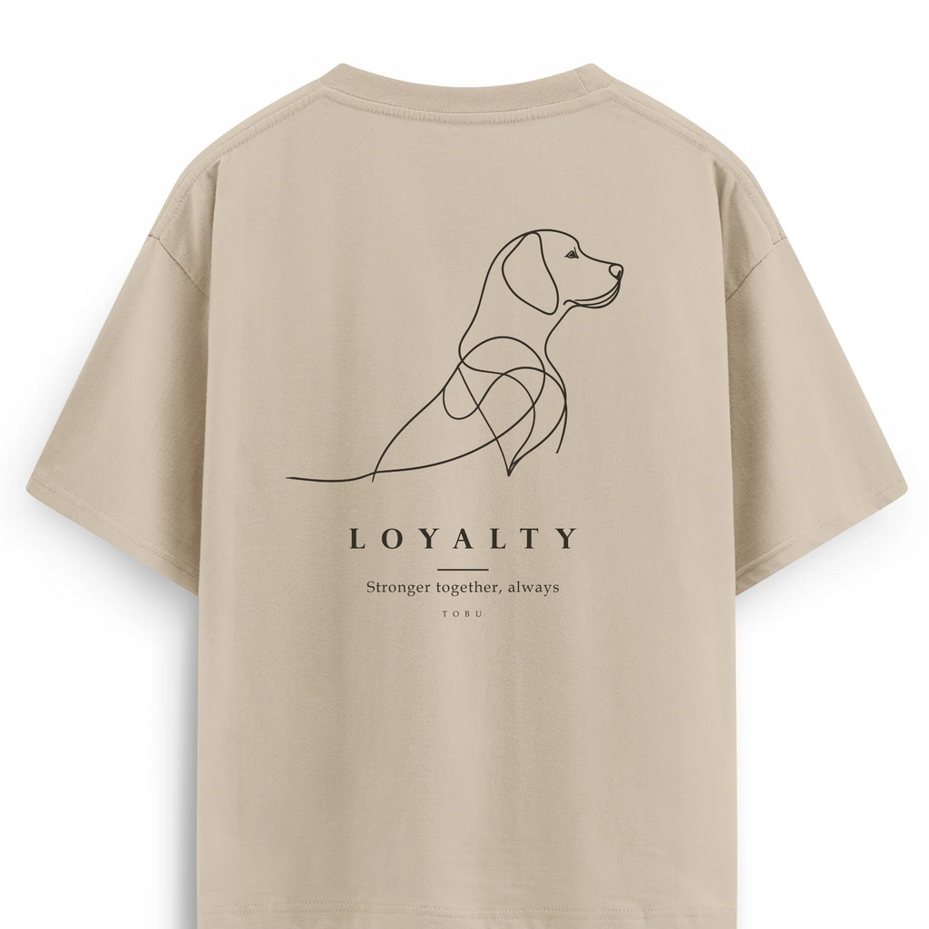 Oversize T-shirt / Instinct / Loyalty