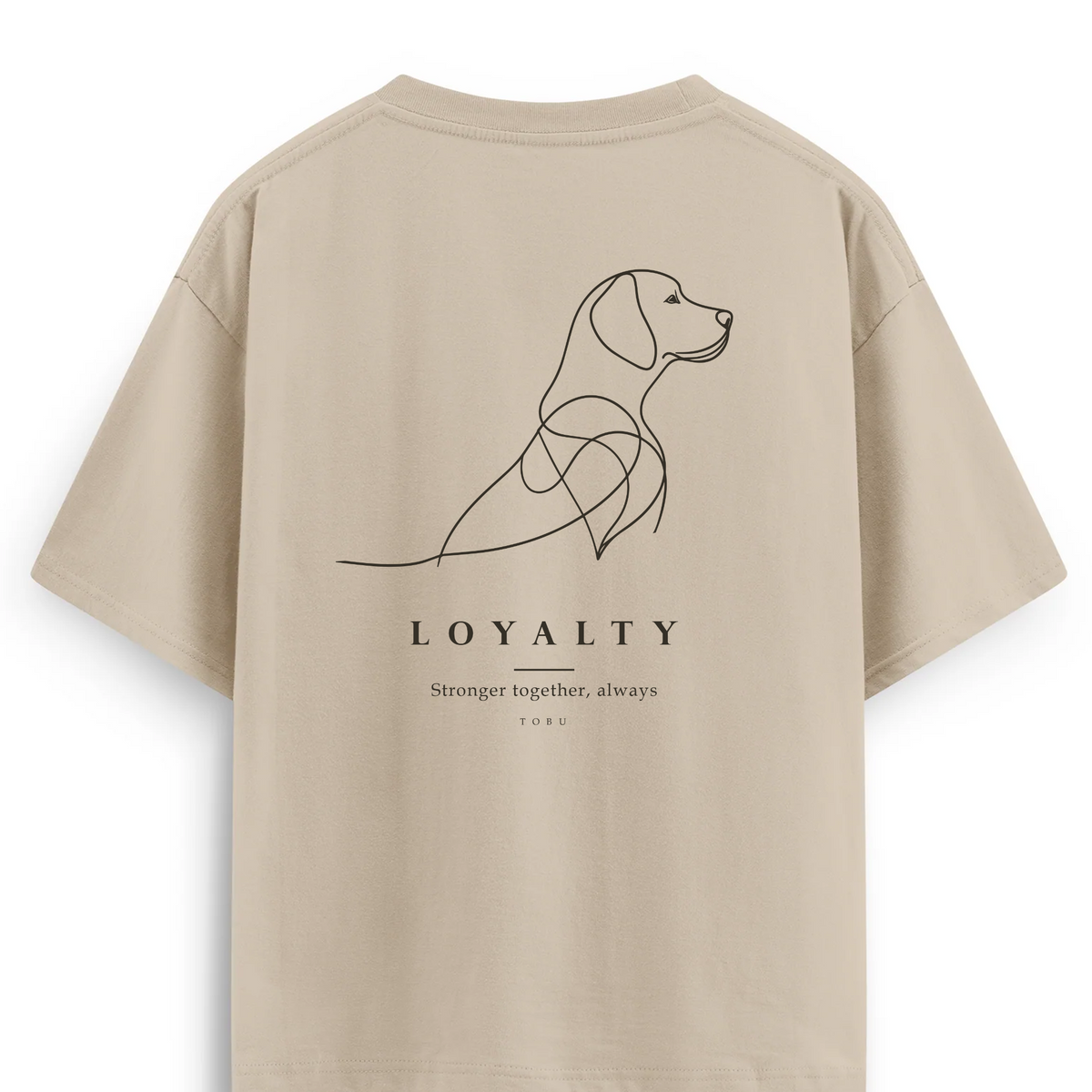 Oversize T-shirt / Instinct / Loyalty