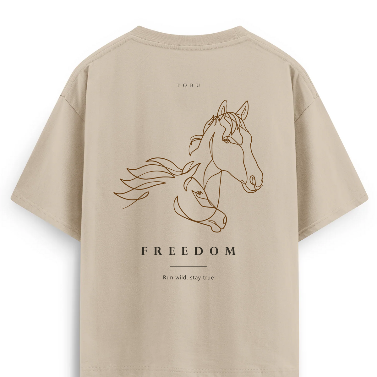 Oversize T-shirt / Instinct / Freedom