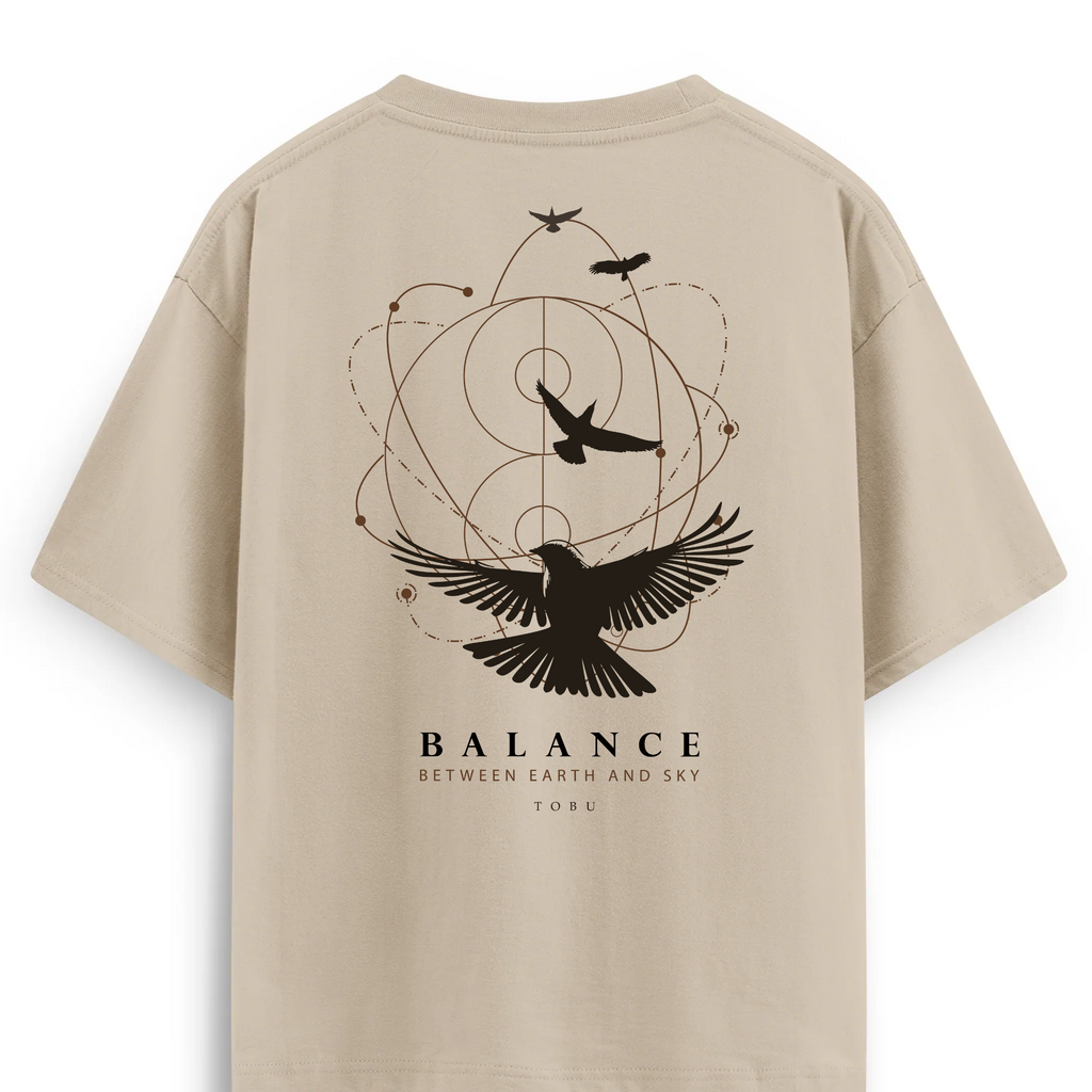 Oversize T-shirt / Instinct  / Balance