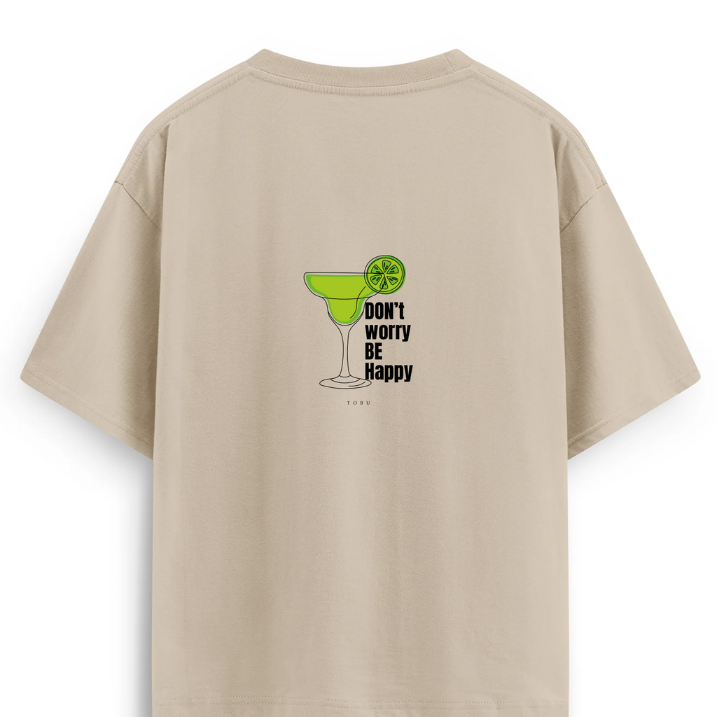 Oversize T-shirt / Mindset / Be hAppy
