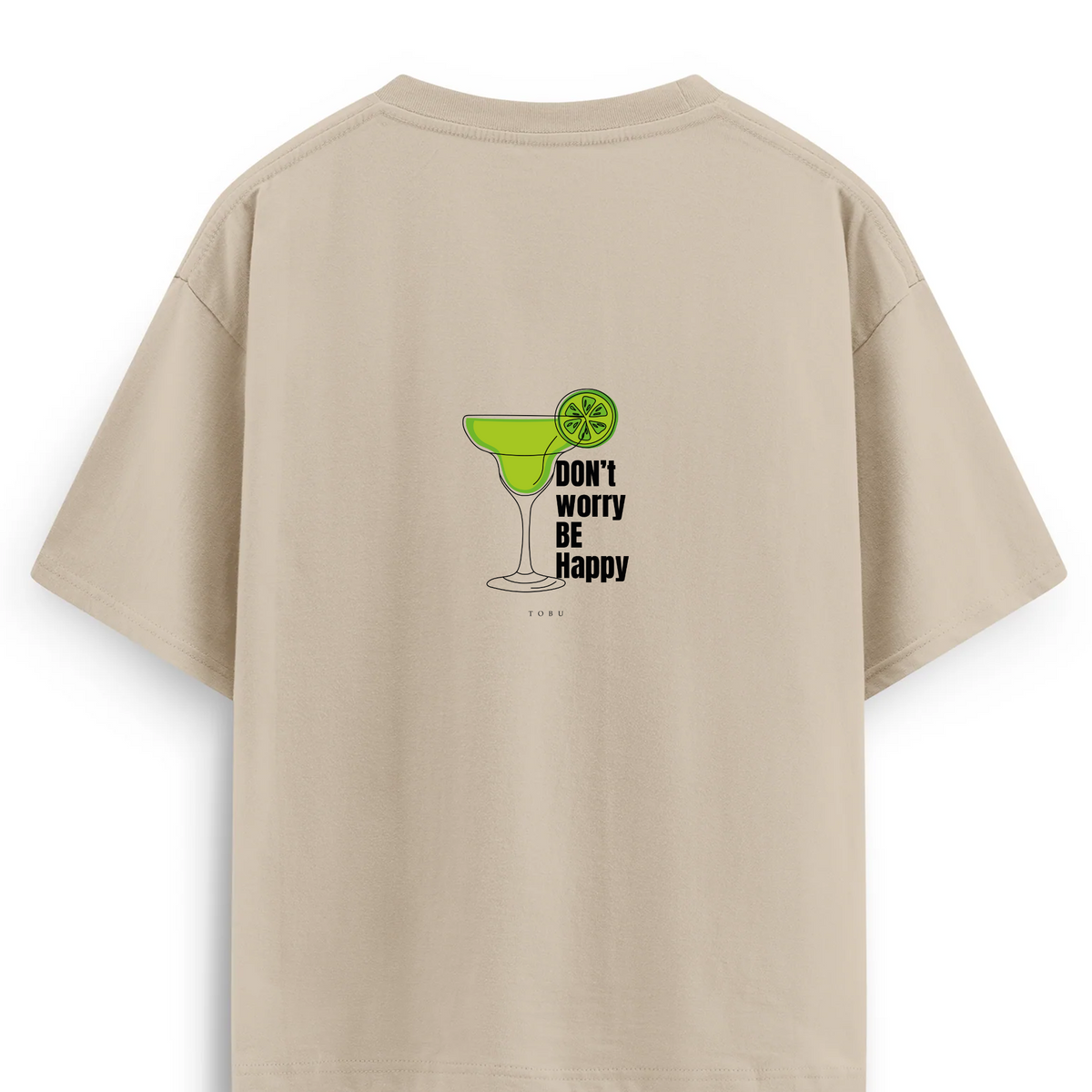 Oversize T-shirt / Mindset / Be hAppy
