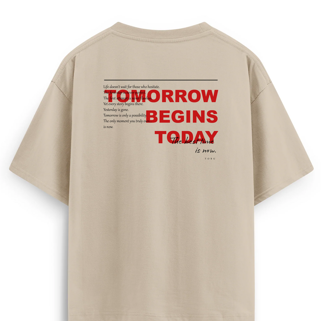 Oversize T-shirt / Mindset / Best Time