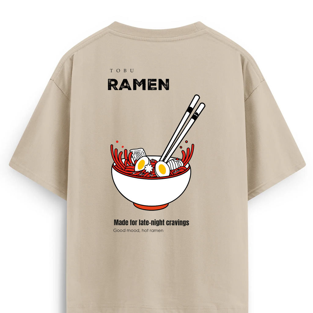 Oversize T-shirt / Tobu Studio / Ramen