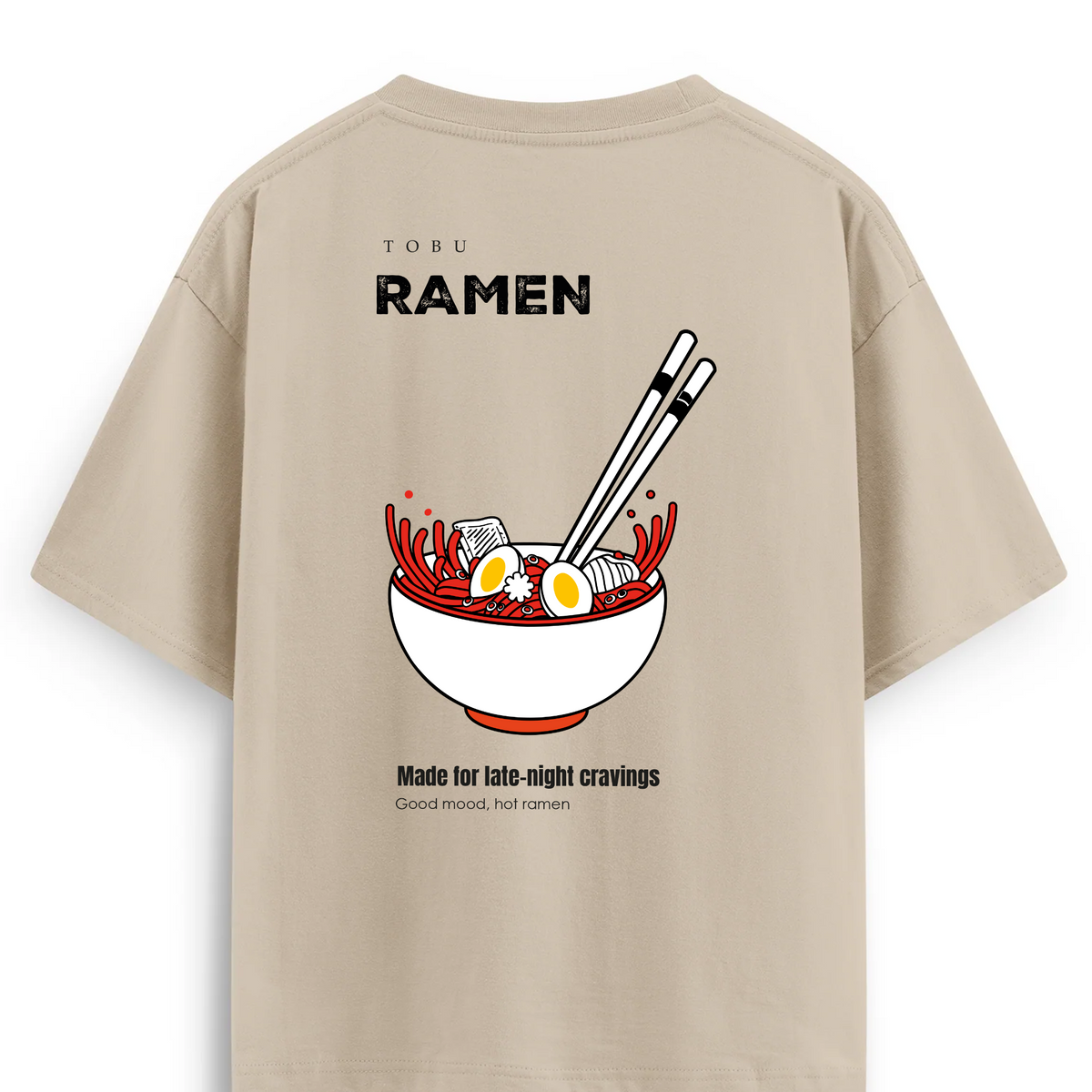 Oversize T-shirt / Tobu Studio / Ramen