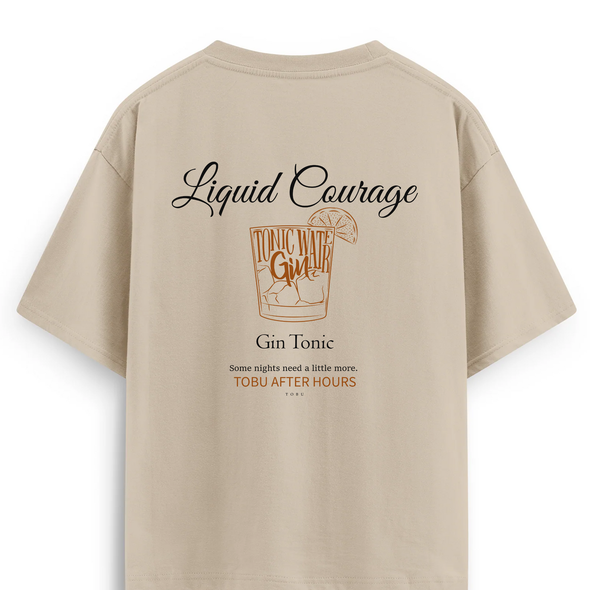 Oversize T-shirt / Tobu Studio / After Hours Gin Tonic