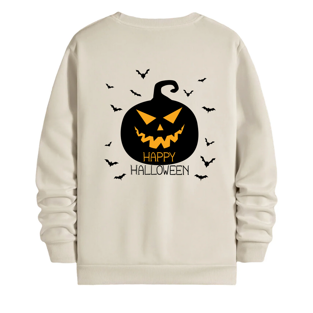 TOBU Unisex / Regular Şardonlu Sweatshirt / Happy Hallowen 2