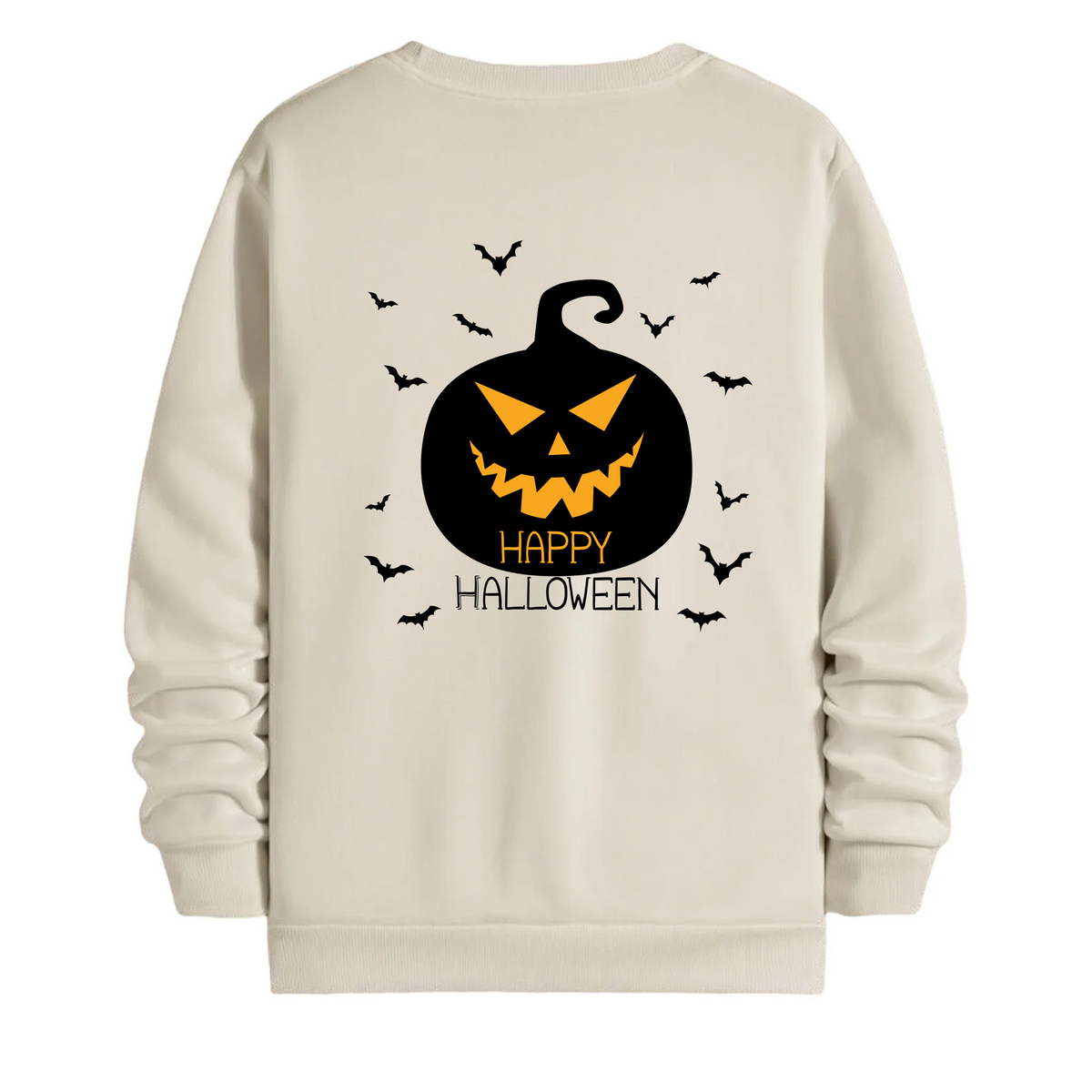 TOBU Unisex / Regular Şardonlu Sweatshirt / Happy Hallowen 2
