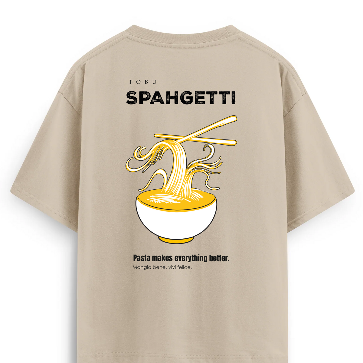 Oversize T-shirt / Tobu Studio / Sphagetti