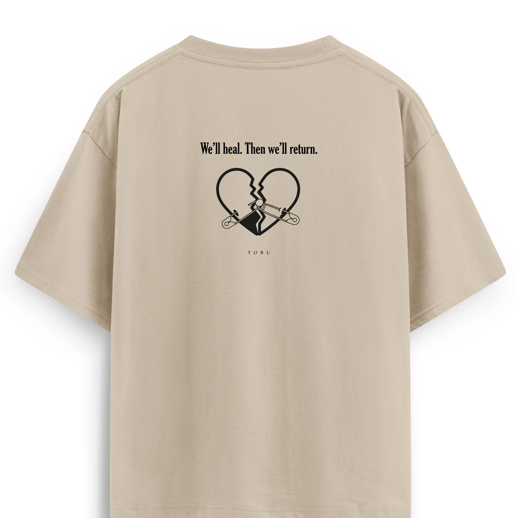 Oversize T-shirt / Mindset / We’ll heal.