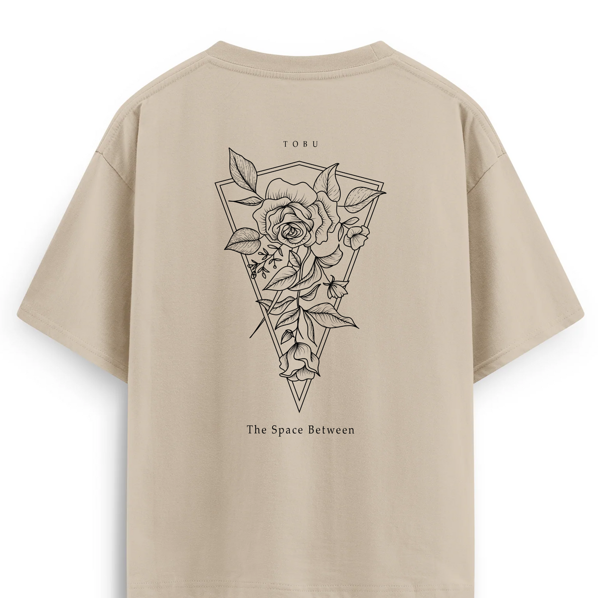 Oversize T-shirt / TOBU STUDIO / Silent Bloom
