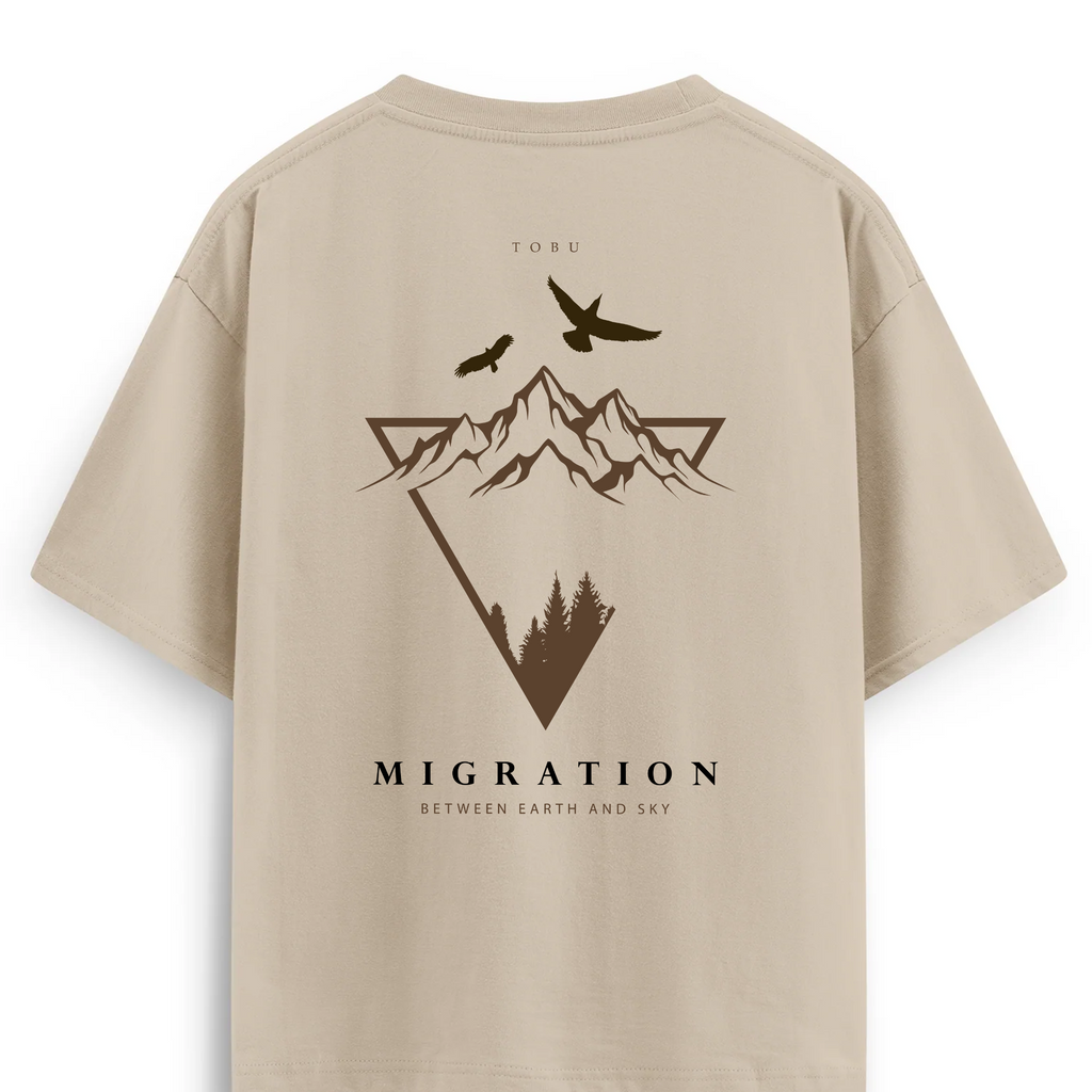 Oversize T-shirt / Instinct  / Migration