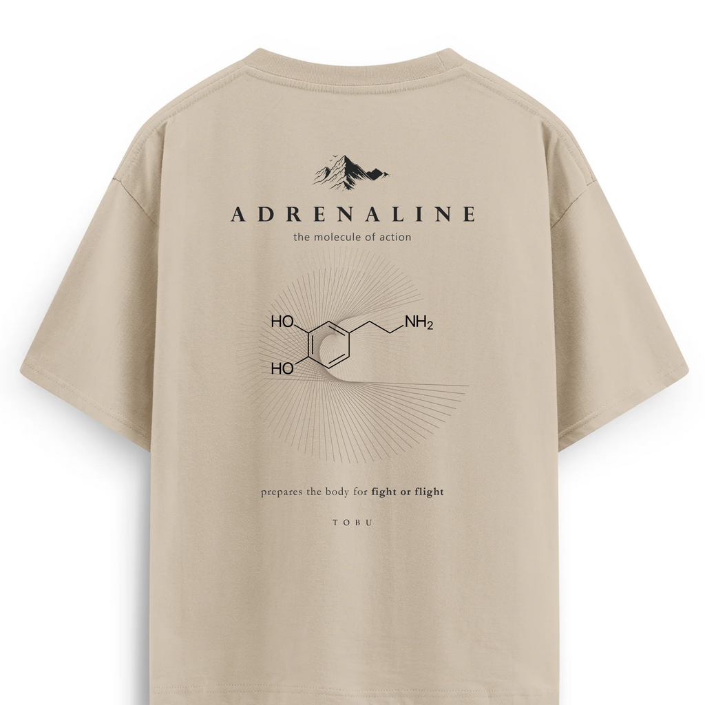 Oversize T-shirt / Instinct  / Adrenalin