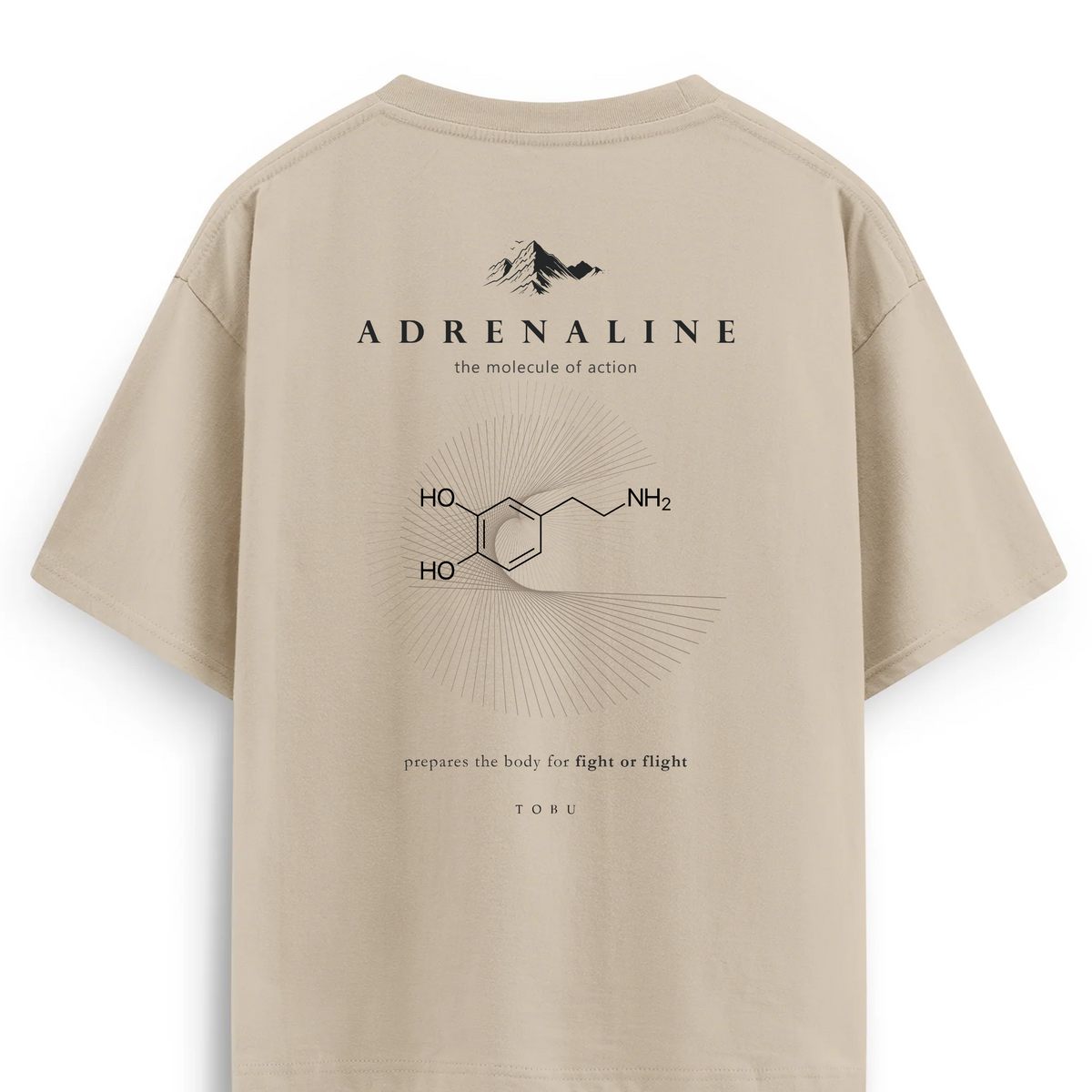 Oversize T-shirt / Instinct  / Adrenalin