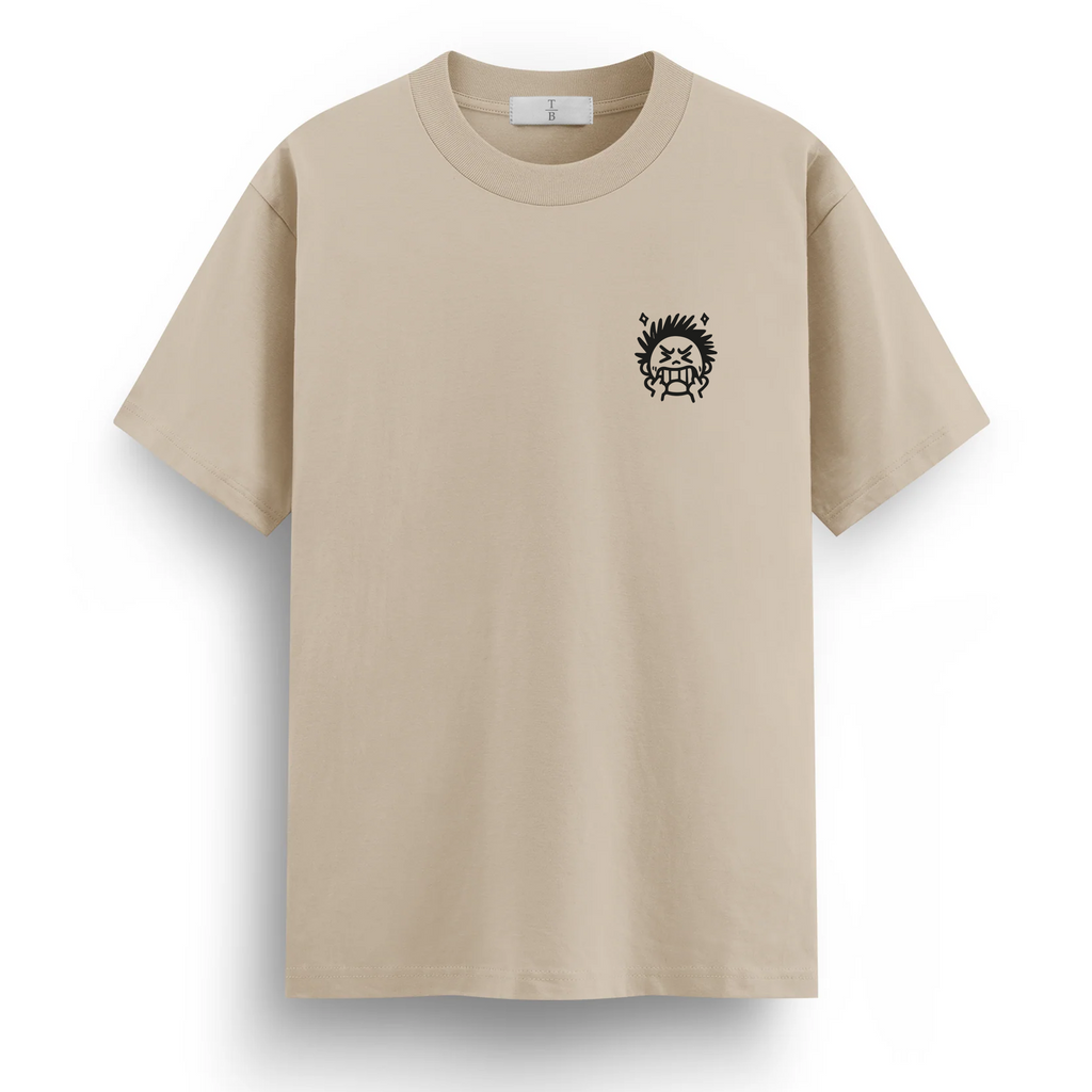 Regular T-shirt / angry