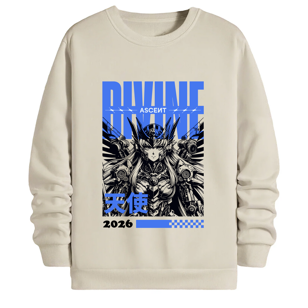 TOBU Unisex / Regular Şardonlu Sweatshirt / Ascent