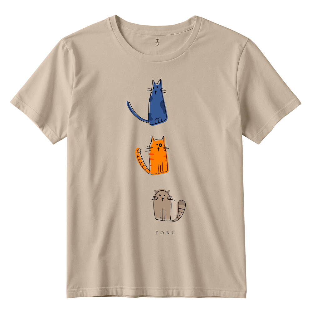 Çocuk T-shirt / Cat Trio