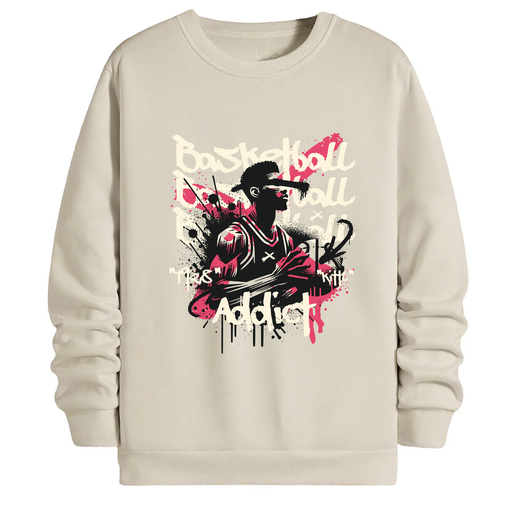TOBU Unisex / Regular Şardonlu Sweatshirt / Addict