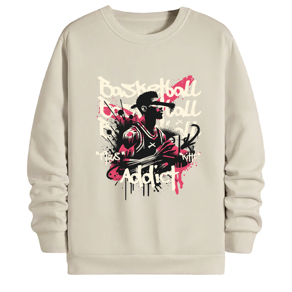 TOBU Unisex / Regular Şardonlu Sweatshirt / Addict